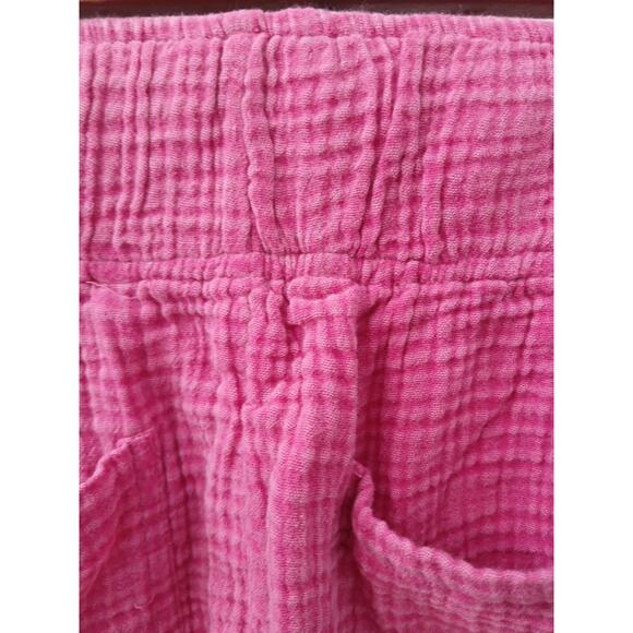 Soft Suroundings Pink Shorts w/Pockets Elastic Waist Made in India S - Picture 8 of 13